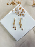 18k Gold Stardust Dangles