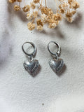 Locket Huggies | Sterling Silver