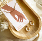 Loopy Pearl Earrings