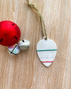 Tree Decoration Mixed Pack of 5 - Clay Christmas Ornament