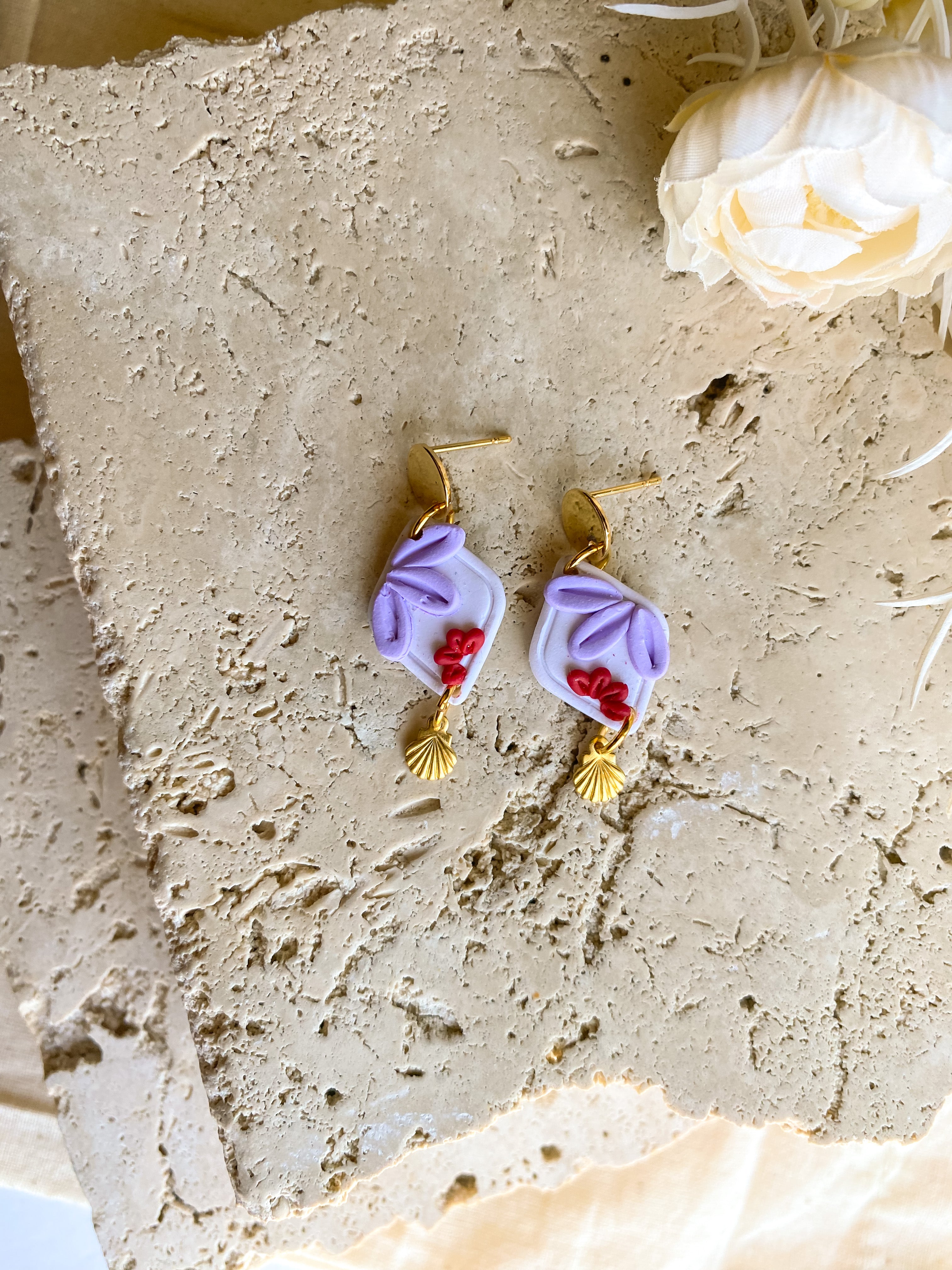 Ariel Clay Earrings