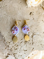 Rapunzel Clay Earrings