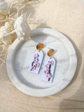 Mulan Clay Arch Earrings