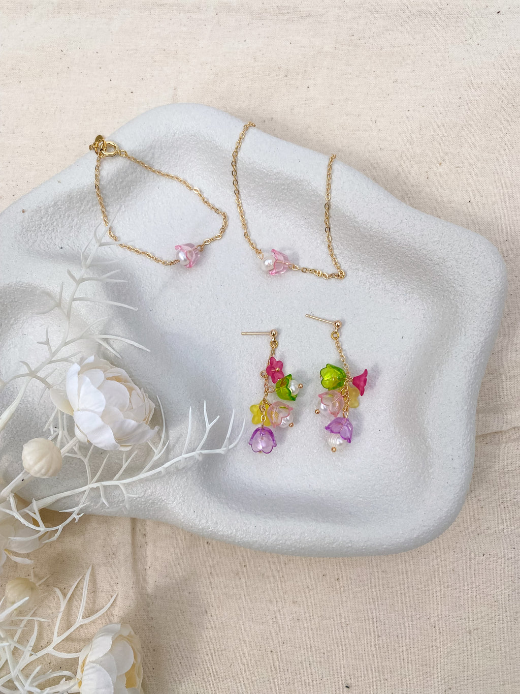 Rapunzel Flower Necklace