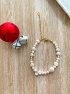 Asymmetric Freshwater Pearl Bracelet